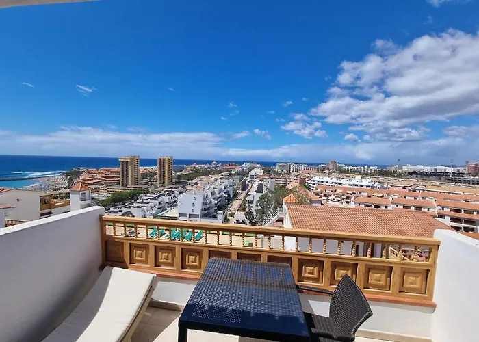 Ocean View Cristianos Lägenhet *